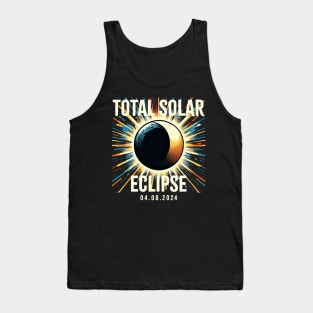 total solar eclipse 2024 Tank Top